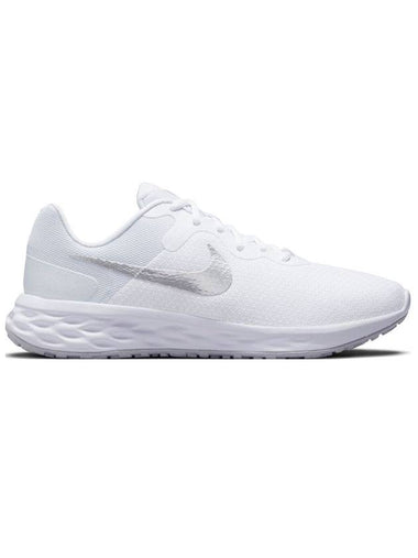 Revolution 6 Next Nature Low Top Sneakers Silver White - NIKE - BALAAN 1