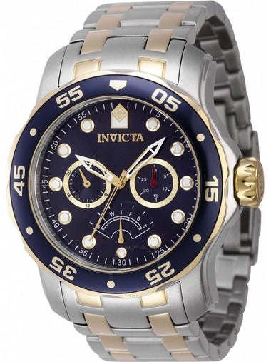 Invicta Pro Diver GMT Retrograde Quartz Blue Dial Men's Watch 47001 - INVICTA - BALAAN 1