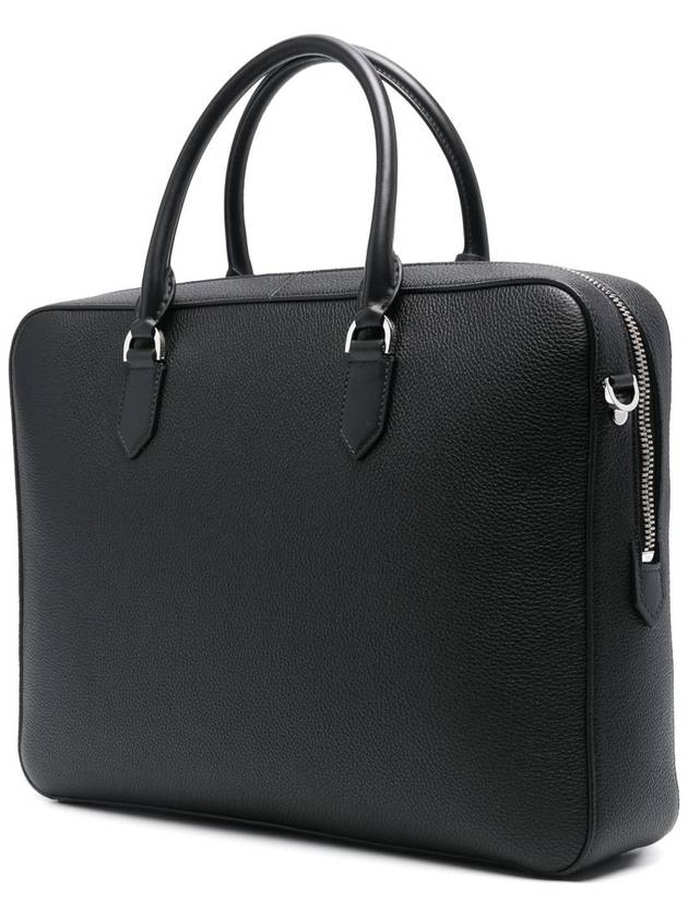 Grained Leather Elliot Brief Case Black - TOM FORD - BALAAN 4