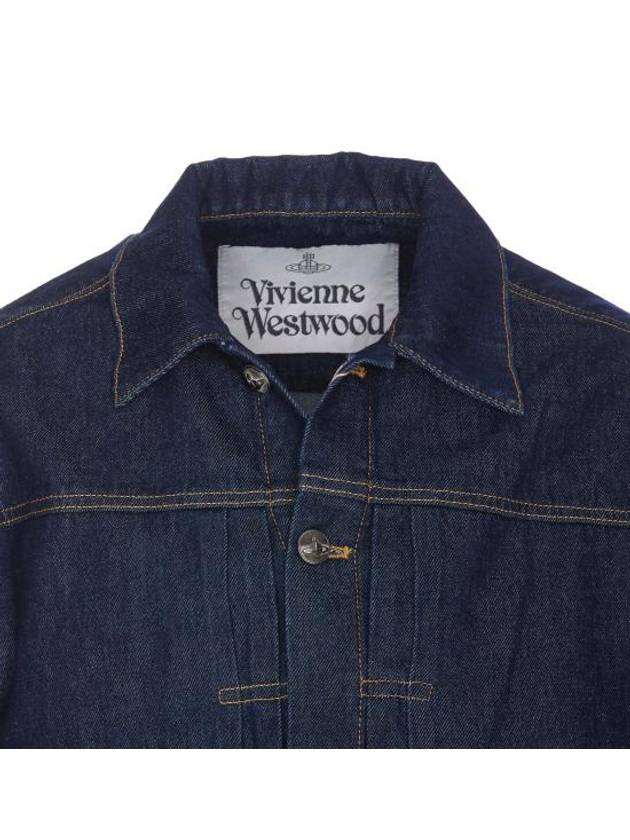 Marlene Denim Jacket Blue - VIVIENNE WESTWOOD - BALAAN 5