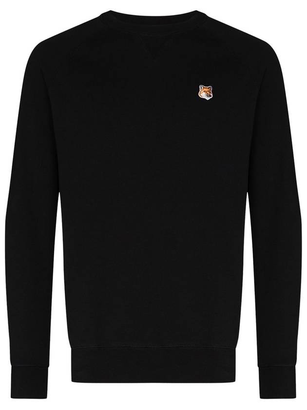 Fox Head Patch Classic Sweatshirt Black - MAISON KITSUNE - BALAAN 2