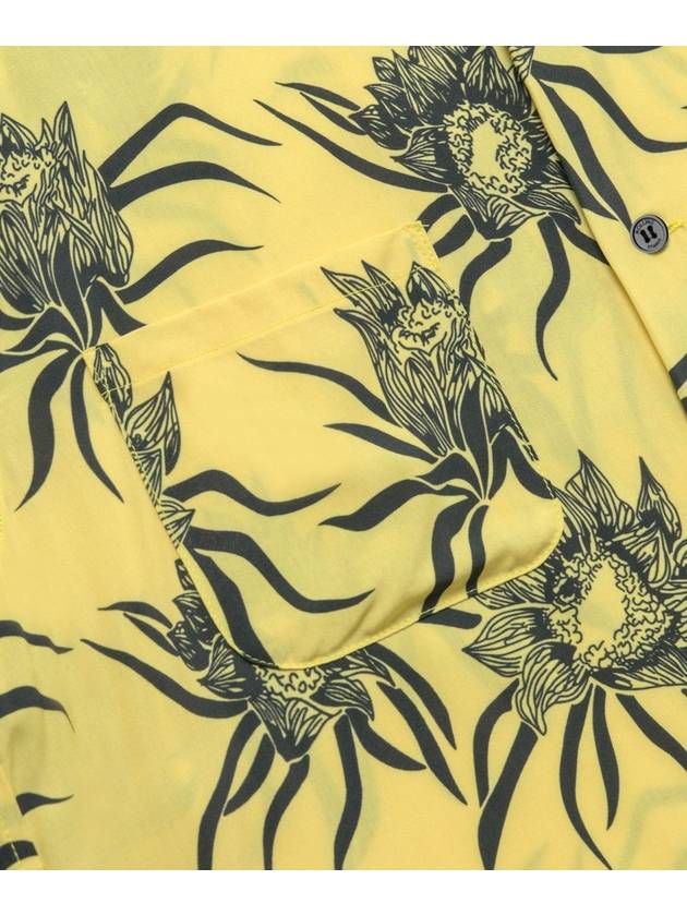 HAWAIAN SHIRT FLOWER YELLOW - ROLLING STUDIOS - BALAAN 6