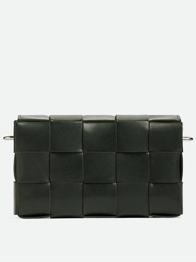 Cassette Versatile Strap Cross Bag Dark Green - BOTTEGA VENETA - BALAAN 7