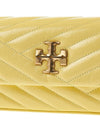 Kira Chevron Pendant Small Flap Shoulder Bag Vintage Lemon - TORY BURCH - BALAAN 8