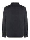 Vittorio Brodée Poitrine Denim Shirt Jacket Black - A.P.C. - BALAAN 3