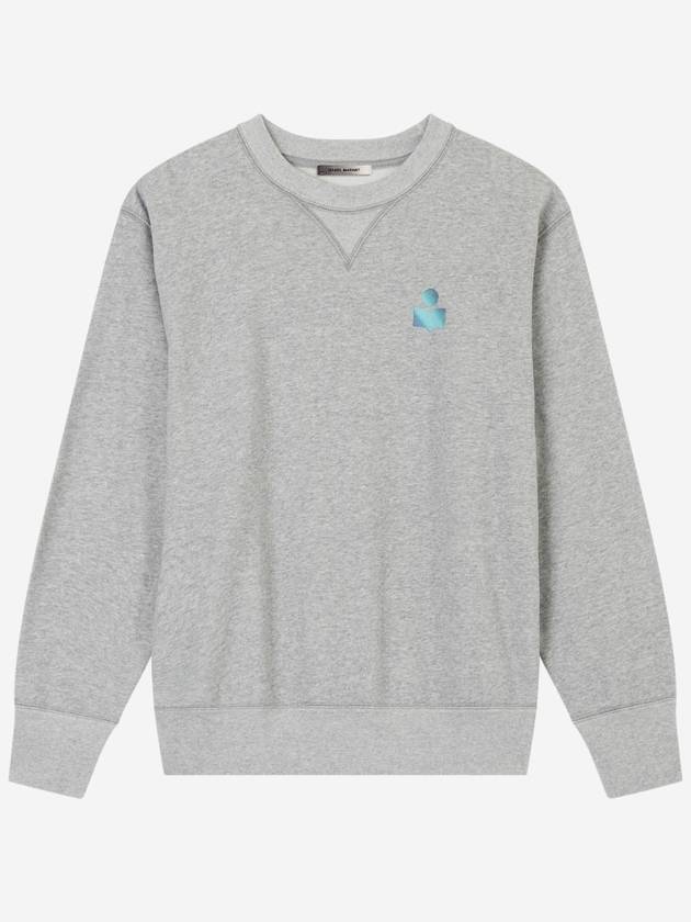 Mike Gradient Logo Sweatshirt Grey - ISABEL MARANT - BALAAN 2