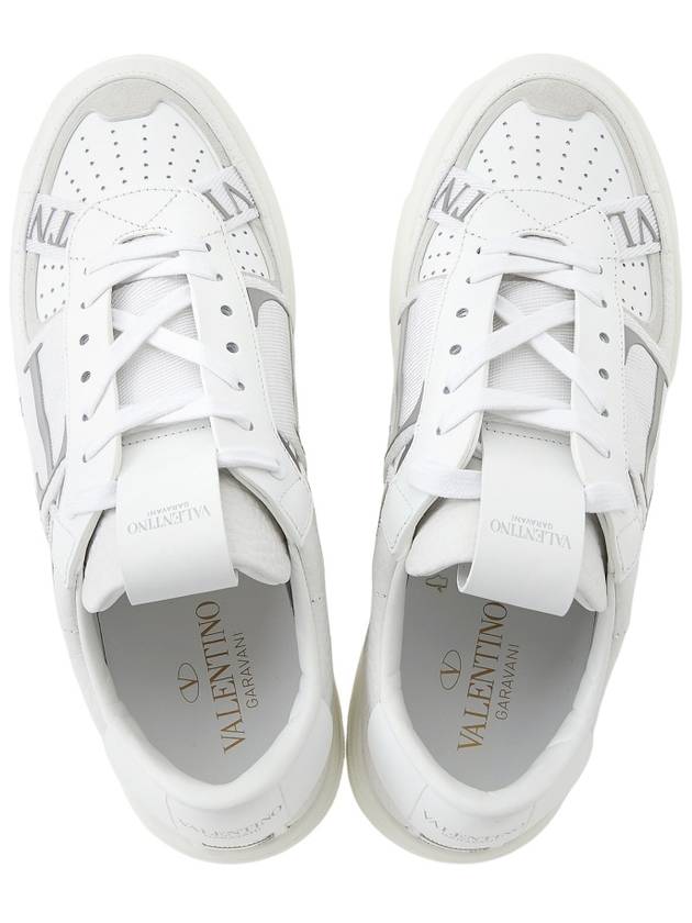 Men's VL7N Logo Band Low Top Sneakers White - VALENTINO - BALAAN 3