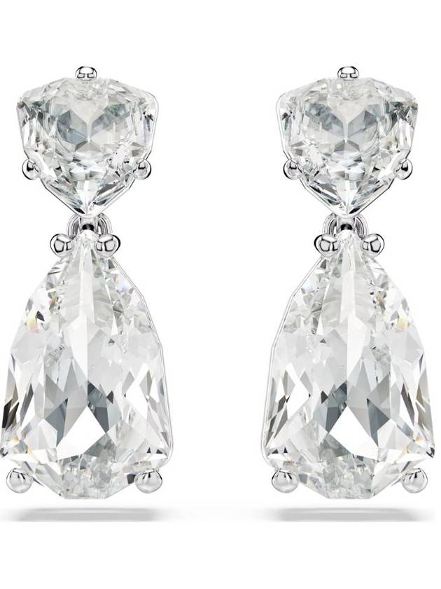 Mesmera Drop Earrings White - SWAROVSKI - BALAAN 2