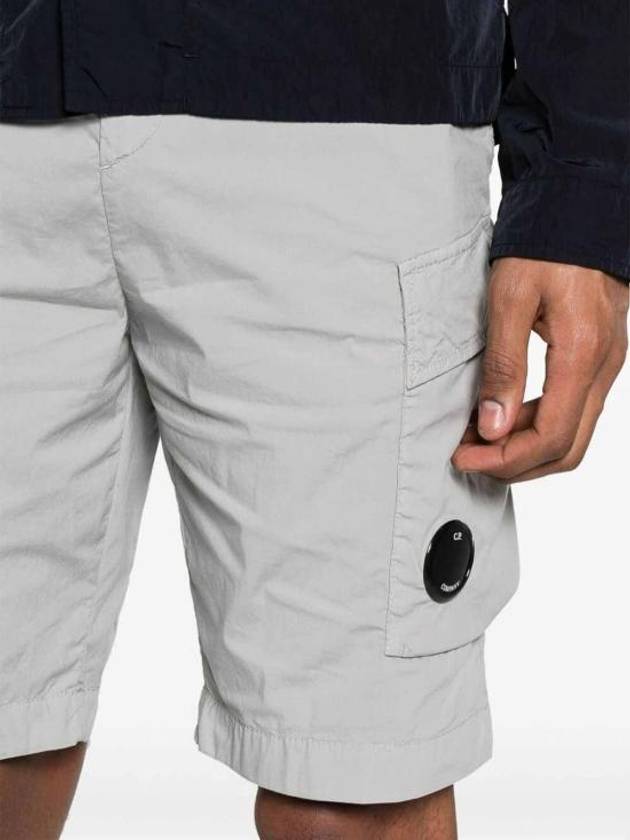 50 Fili Cargo Shorts Grey - CP COMPANY - BALAAN 4