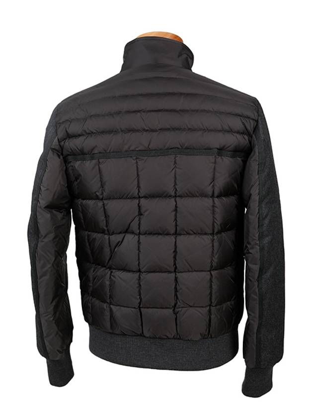 Almais Men's Down Padding Charcoal Gray - MONCLER - BALAAN 4