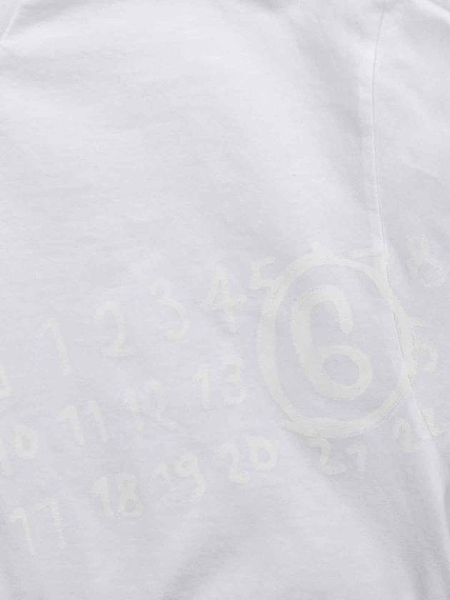 Mm6 Maison Margiela Logo Print T-Shirt - MAISON MARGIELA - BALAAN 3