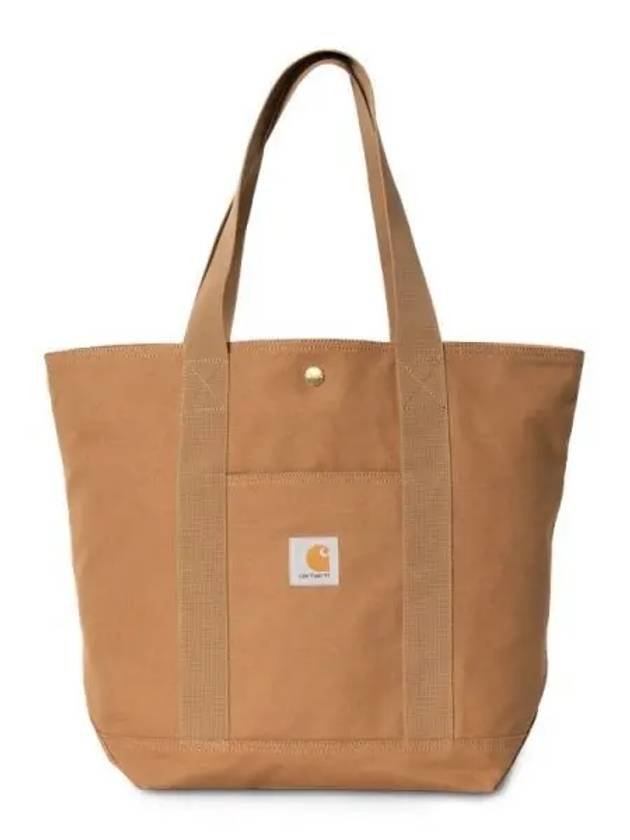 Canvas Tote Bag Brown - CARHARTT WIP - BALAAN 2