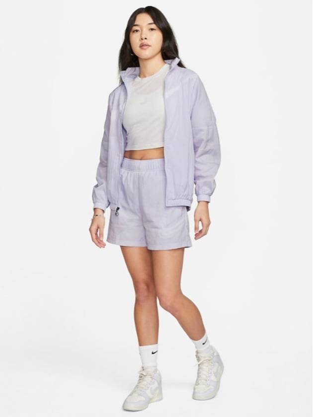 Sportswear Essential Woven Track Jacket Purple - NIKE - BALAAN 4