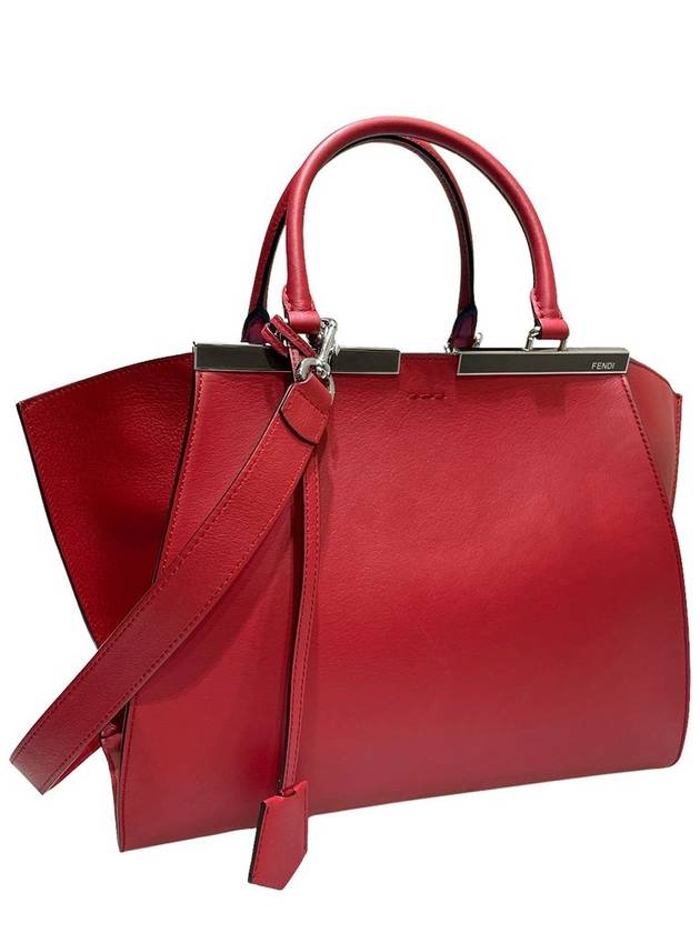 Women s 8BH279 Toujour red color medium tote bag strap - FENDI - BALAAN 3