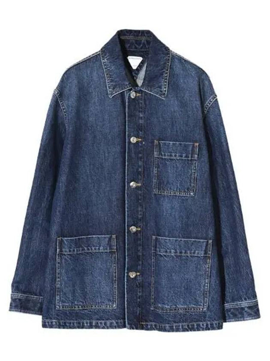 Medium washed denim jacket women s - BOTTEGA VENETA - BALAAN 1