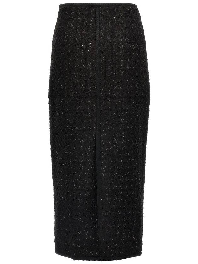 Rotate Birger Christensen Maxi Bouclé Skirt - ROTATE - BALAAN 2