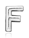 Letter F Alphabet Bracelet Charm Silver - PANDORA - BALAAN 2