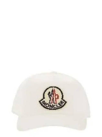 3B00014 0U162 034 Logo Patch Baseball Cap Hat 1318643 - MONCLER - BALAAN 1