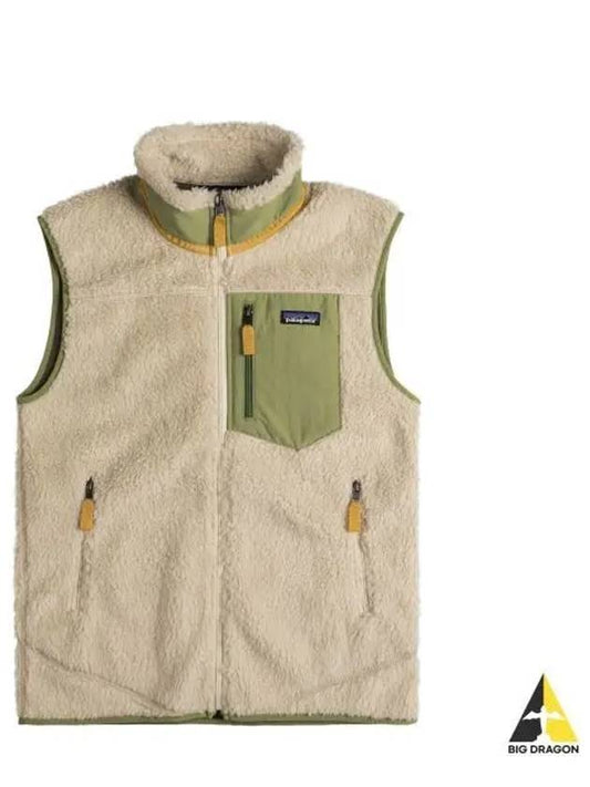 Classic Retro x Fleece Vest Dark Natural - PATAGONIA - BALAAN 2