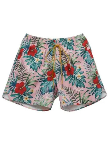 Hawaiian Logo Swim Shorts Pants Multi Color - RHUDE - BALAAN 1