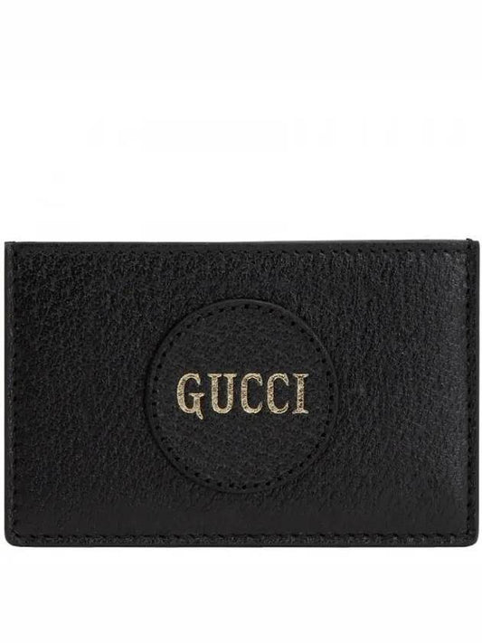 Logo Print Card Wallet Black - GUCCI - BALAAN 2