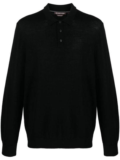 Polo T-shirt CF260727AP 001 BLACK - MICHAEL KORS - BALAAN 2