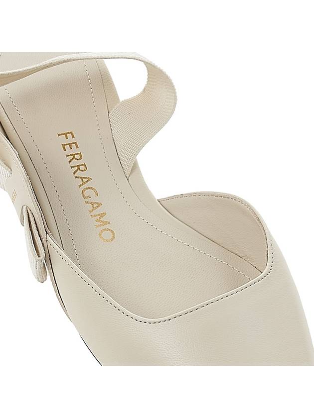 Vara bow slingback VANIA MASCARPONE 0763421 - SALVATORE FERRAGAMO - BALAAN 8