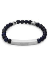 Logo Stone Small Bracelet Blue - SALVATORE FERRAGAMO - BALAAN 3