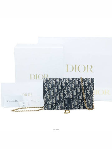 Really clean Purchased by Lotte in 23 Saddle chain pouch cross bag full set S5620CTZQ M928 - DIOR - BALAAN 1