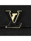 Capucines XS Taurillon Medium Wallet Black - LOUIS VUITTON - BALAAN 7