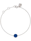 Roca Mini Round Lapis Lazuli Bracelet White - BE/GINS - BALAAN 8