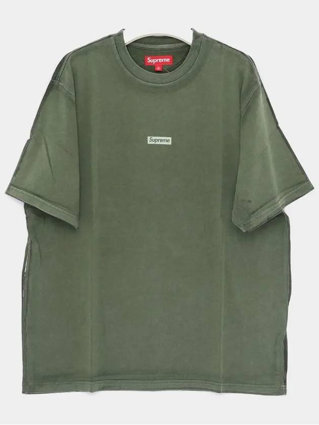 SS24KN54 GREEN overprint t shirt - SUPREME - BALAAN 2