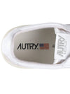 Medalist Suede Low Top Sneakers White - AUTRY - BALAAN 9