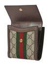 Ophidia GG French Flap Wallet Beige Ebony - GUCCI - BALAAN 7