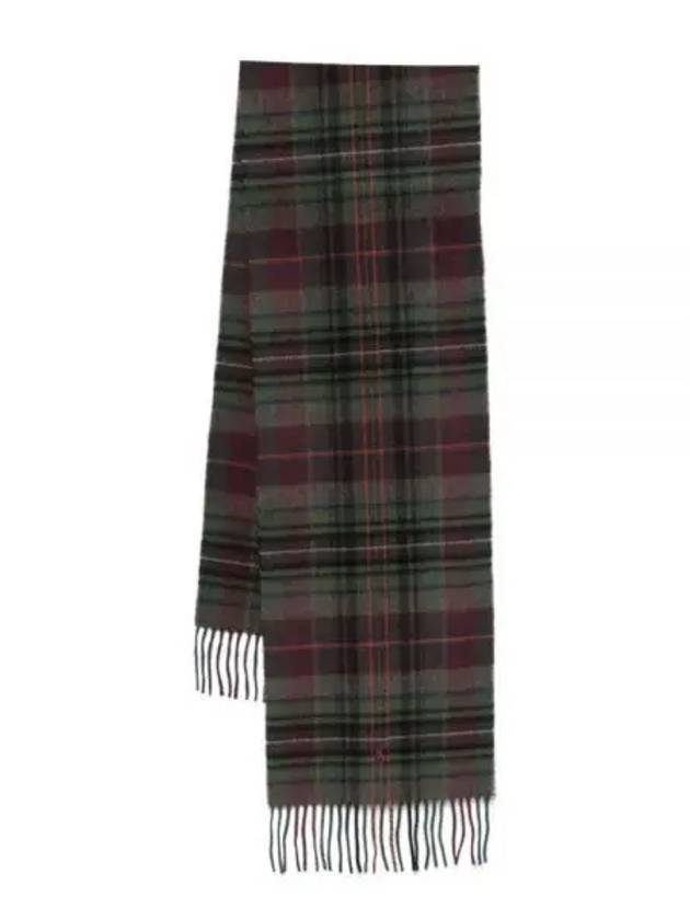 Plaid Check Muffler Brown - POLO RALPH LAUREN - BALAAN 2