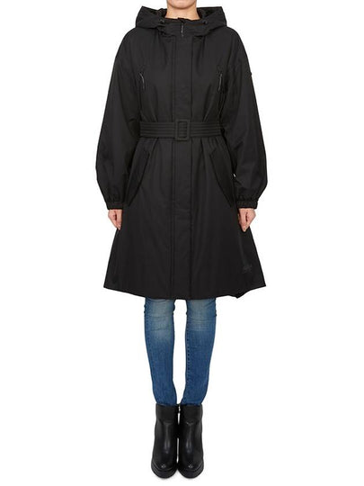 Natalin technical twill padded parka jacket black - MAX MARA - BALAAN 2