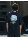 FSB hologram short sleeve tshirt navy FST325 - FLUKE - BALAAN 2