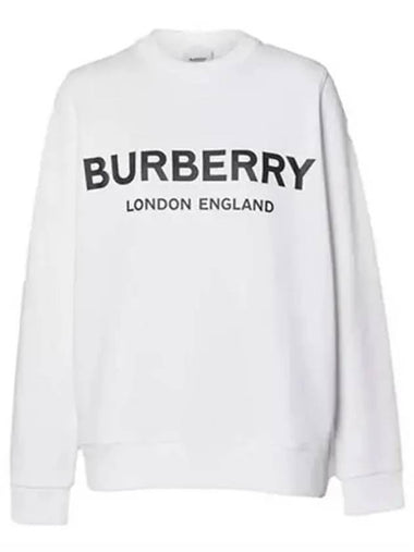 Logo printing sweatshirt 270125 - BURBERRY - BALAAN 1