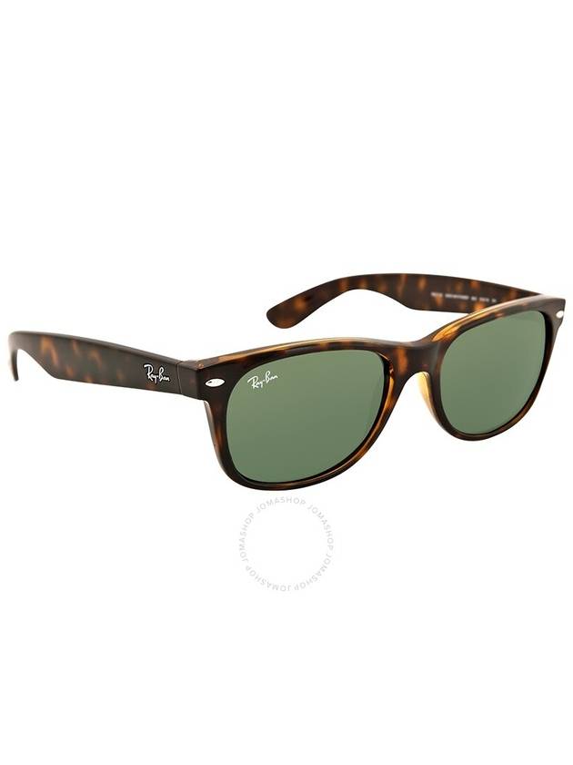 Ray Ban New Wayfarer Classic Green Classic G-15 Unisex Sunglasses RB2132 902L 55 - RAY-BAN - BALAAN 2