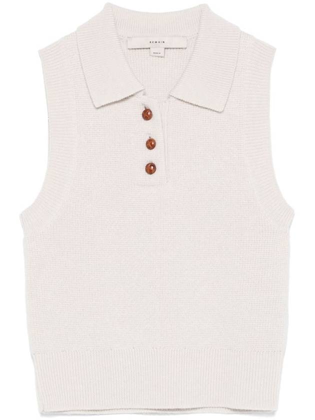 Remain Birger Christensen Knitted Polo Top - REMAIN BIRGER CHRISTENSEN - BALAAN 1