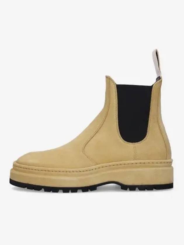 Les Pavane Ankle Leather Chelsea Boots Light Beige - JACQUEMUS - BALAAN 2