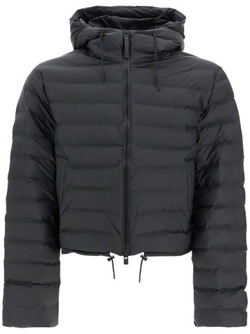 lohja short unisex puffer jacket - RAINS - BALAAN 1