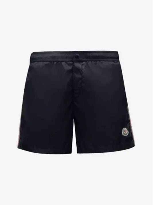 23FW logo patch swim shorts 2C00006 53326 743 - MONCLER - BALAAN 1