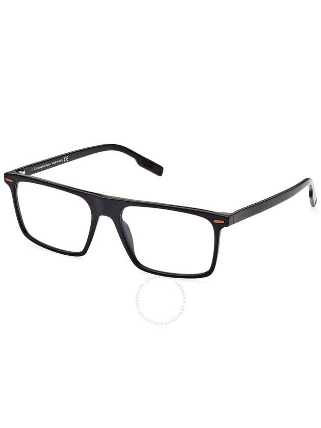 Ermenegildo Zegna Demo Rectangular Men's Eyeglasses EZ5243 001 56 - ERMENEGILDO ZEGNA - BALAAN 1