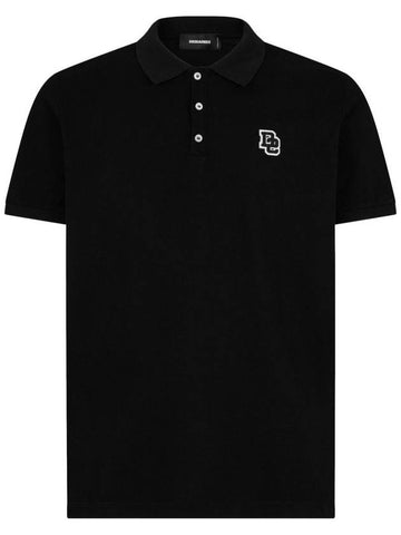 Logo Cotton Polo Shirt S74GL0078S22743900 B0710987011 - DSQUARED2 - BALAAN 1