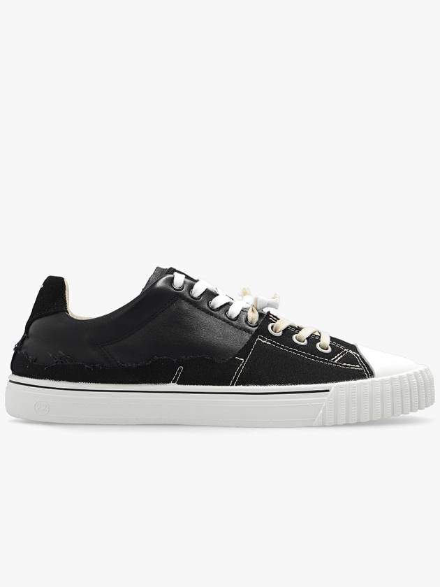 New Evolution Leather Low Top Sneakers Black - MAISON MARGIELA - BALAAN 2