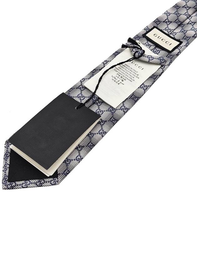 Gucci 408869 GG interlocking silk tie - GUCCI - BALAAN 5