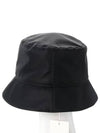 V logo signature bucket hat black - VALENTINO - BALAAN 4