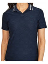 Women's Sammy Polo Shirt Navy - J.LINDEBERG - BALAAN 4