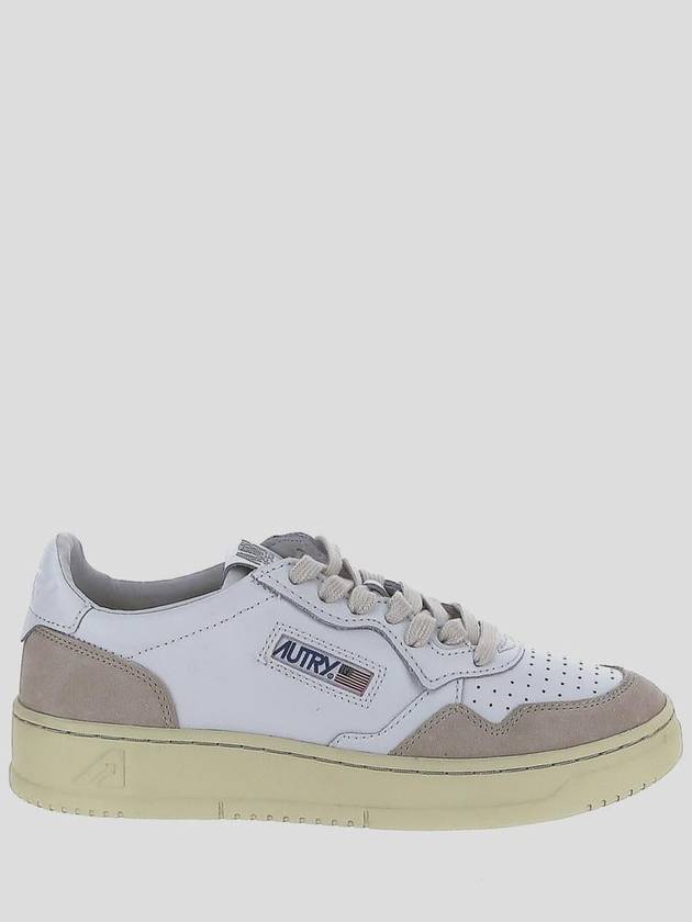 Medalist Goatskin Low Top Sneakers White - AUTRY - BALAAN 2